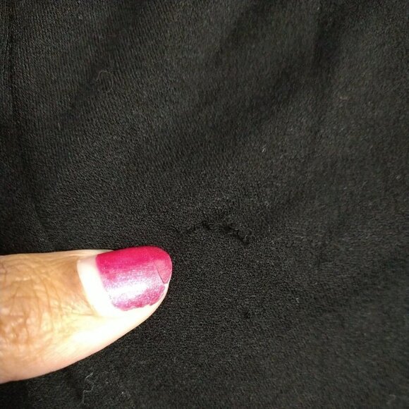 Naked Wardrobe Pants Pull-on Women Size 3X Black Lined Elastic Waist NO Pockets - Picture 6 of 6